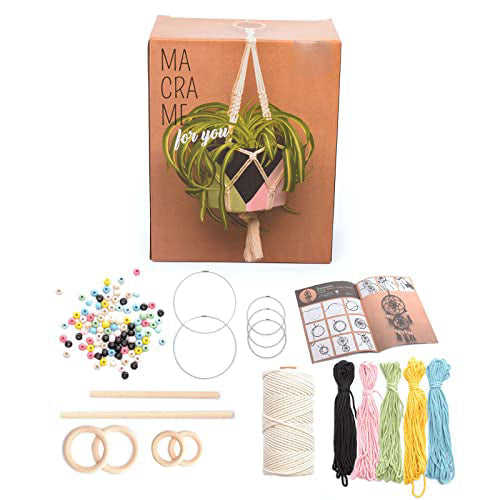 Macramé set, for making dream catchers and more