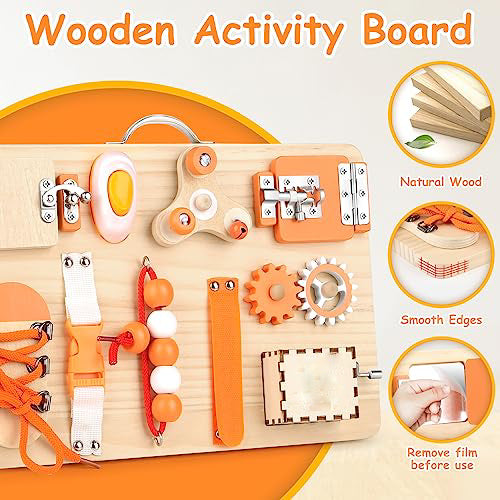 Motor Skills Board - Activity Board Spielzeug Busy Board Motor Skills Spielzeug Sensory Toy