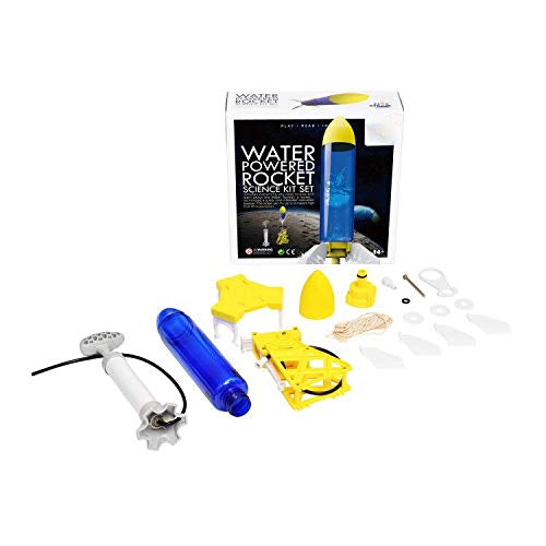 Outdoor water rocket physics learning set