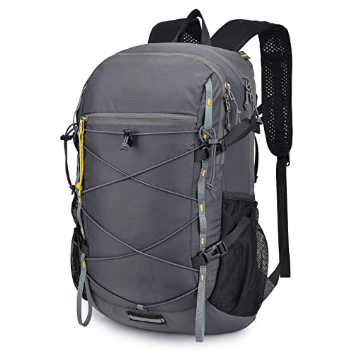 Faltbarer Rucksack Ultraleichter Tagesrucksack Verstaubarer Tagesrucksack Wasserdichter Wanderrucksack Reiserucksack für Camping Outdoor Wandern