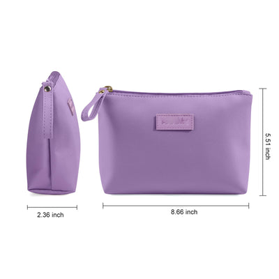 Kleine Kosmetiktasche für Handtasche, Reise Kosmetiktasche, Make up Tasche, PU Leder tragbare