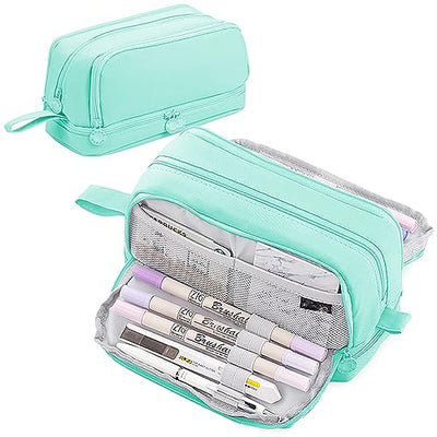 Pencil case Large with 3+1 compartments Large capacity pencil case teen pencil case