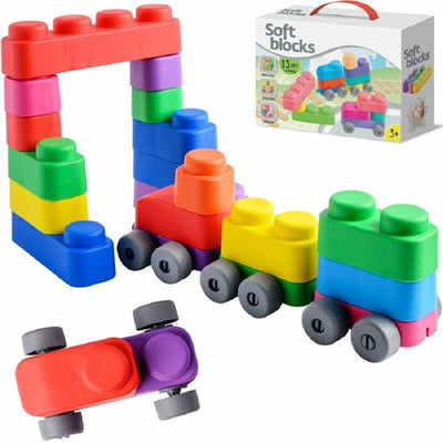 Soft Blocks Plus Wheels color