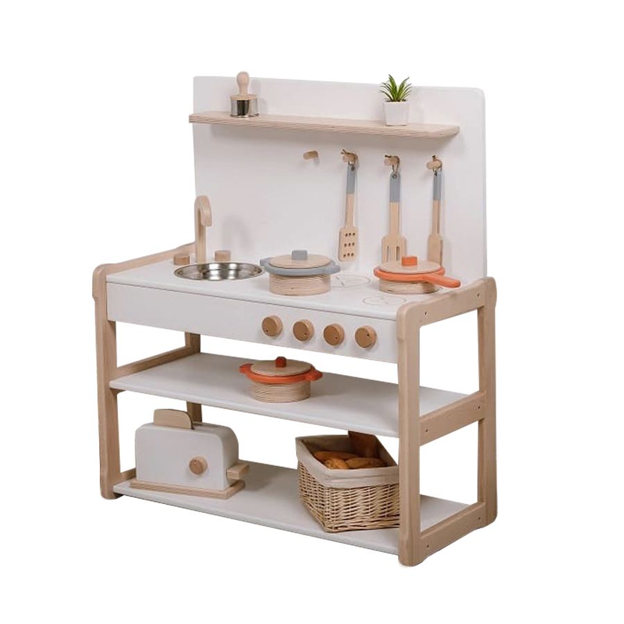 Toy kitchen white