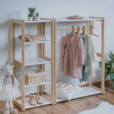 Montessori furniture - Clothes hangers for children