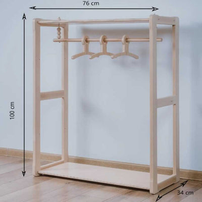 Montessori furniture - coat hangers for children