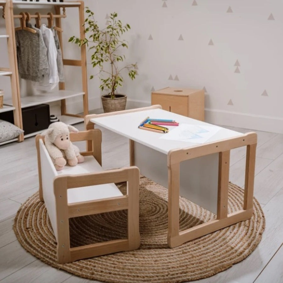 Montessori Furniture - Large multifunctional bench