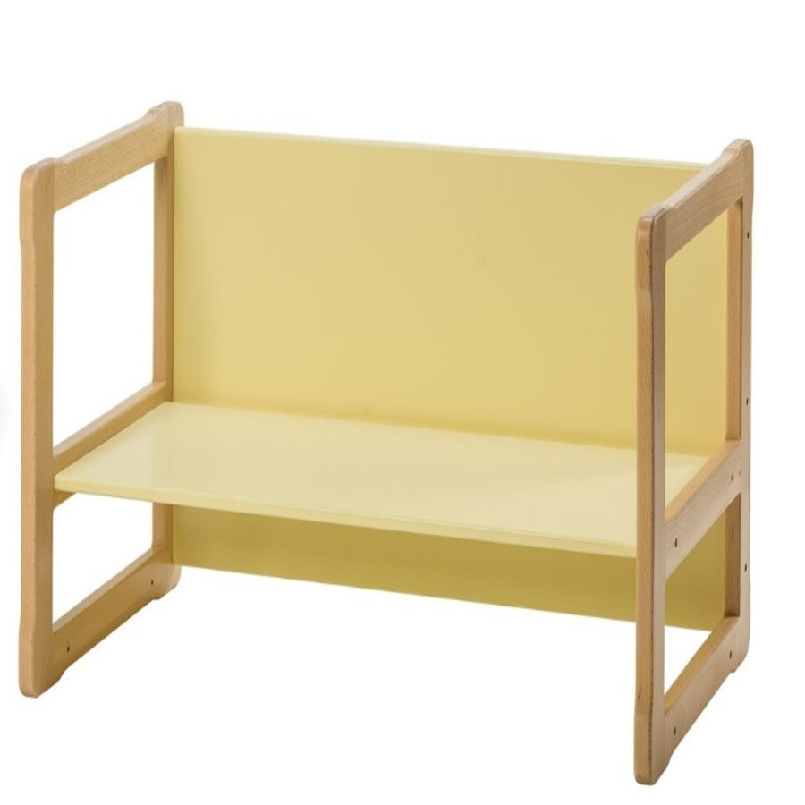 Large multifunctional Montessori bench