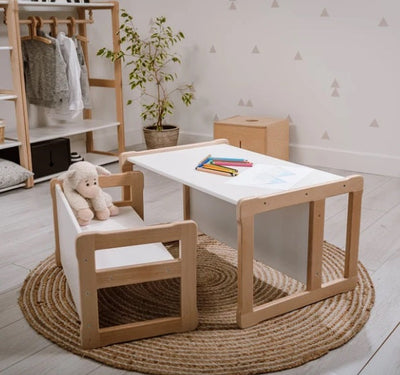 Montessori furniture. Small Montessori table