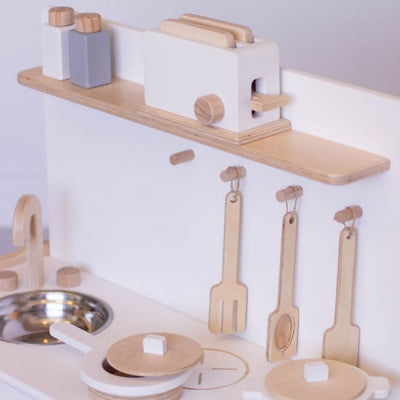 Wooden cooking set for children