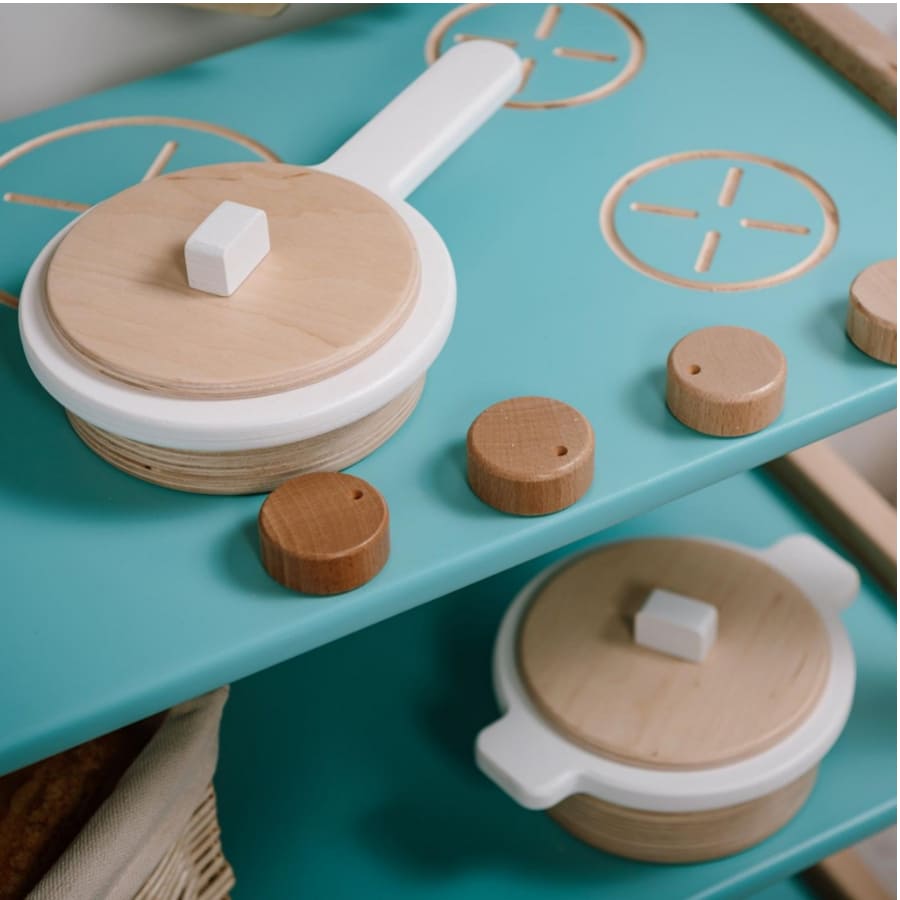 wooden toy kitchen