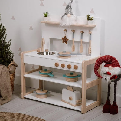 Toy kitchen white