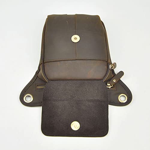 Genuine Leather Bag Leg Pouch Leg Bag