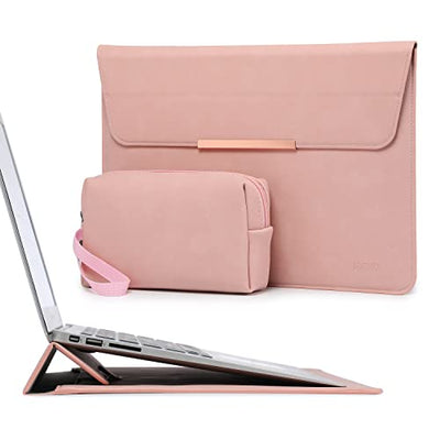 Laptop sleeve Bag with stand function Compatible with MacBook, with accessory bag