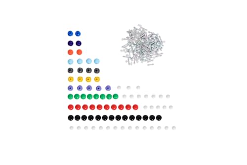 Modèle de molécule de chimie, modèle de molécule de structure organique et inorganique Kit de 240 pièces avec liens atomiques et instructions pour les enseignants, les étudiants et les scientifiques.