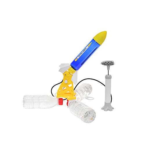 Outdoor water rocket physics learning set