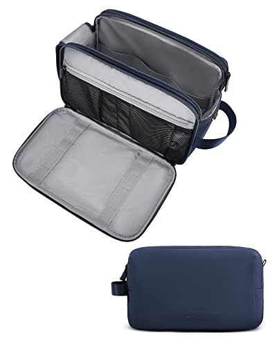 Toiletry Bag, Travel Toiletry Organizer Dopp Kit Water Repellent Shaving Bag for Toiletry Accessories