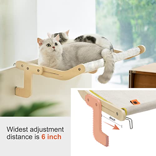 Cat hammock window seats for cats windowsill bed cat hanging bed window space saving design up to 18kg