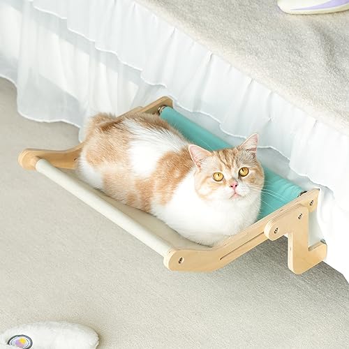 Cat hammock window seats for cats windowsill bed cat hanging bed window space saving design up to 18kg