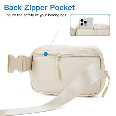 Fanny pack belt bag, sports fashion waist bags chest bag shoulder bag crossbody bag with adjustable strap