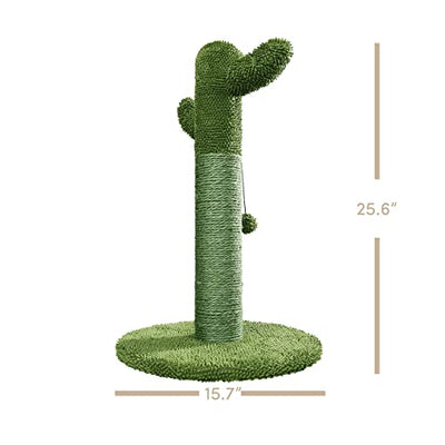 Cactus Cat Scratching Post - Protect Your Furniture with Natural Sisal Scratching Posts and Pads