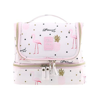 Toilet bag to hang toilet bag - wash bag cosmetic bag with hook for travel, vacation, outdoor