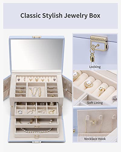 Jewelry Box Large with 4 Levels