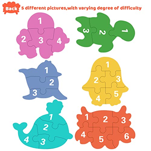 Kinderpuzzle 6 Bilds jigsaw puzzles children puzzle from 3 Suitable kinderpuzzle