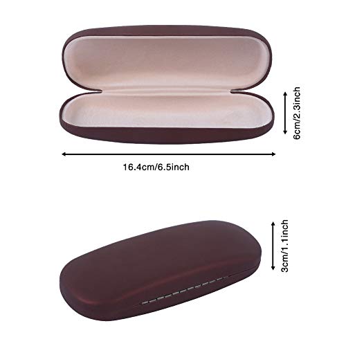 Glasses case, hard case, for most glasses and sunglasses