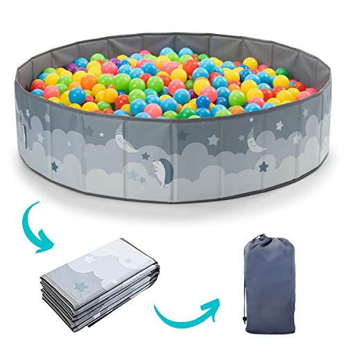 Ball bath. Playpen baby ball bath children. Ball bath round. Ball baths Without balls. Ball bath outdoor XL-80x26 cm. Waterproof. (Balls Not Included)