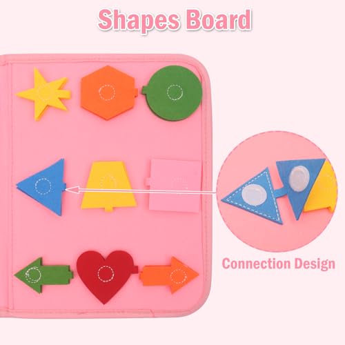 Busy board for toddlers 4 layers