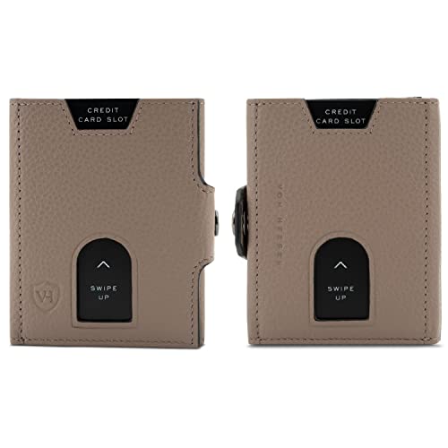 Slim Wallet with RFID protection - wallet small - mini purse wallet - card case genuine leather card wallet - leather credit card case