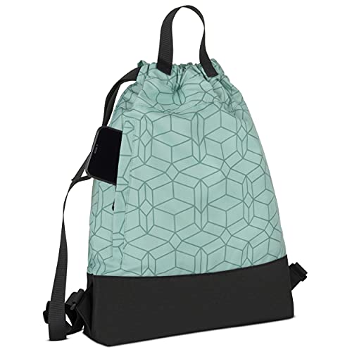 Sac de sport Mint - No 7 - sac à dos pour le sport et le festival - sac à dos petit avec poche intérieure - poche extérieure pour un accès rapide 