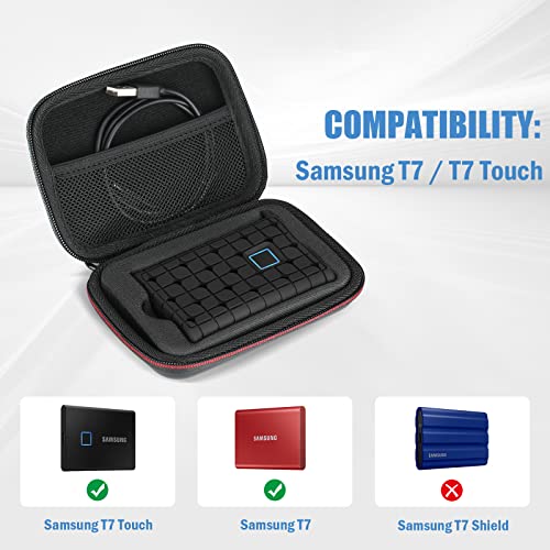 Festplatten Tasche für Samsung T7 Touch-SSD