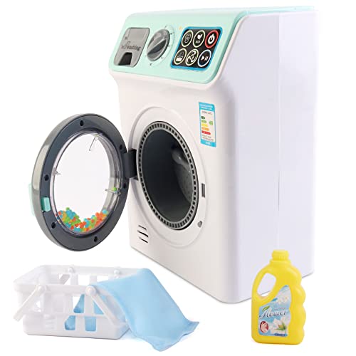 My First Washing Machine Laundry And Cleaning Play Set For Kids With A Variety Of Washing Accessories And Realistic Functions