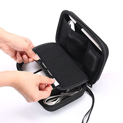 Hard case for Apple Magic Mouse, Magsafe charger, power adapter, USB cable, stylus, storage box for electronic accessories for MacBook, small bag