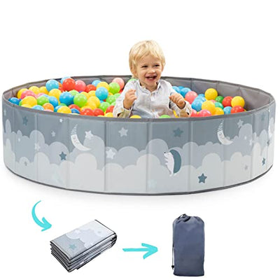 Ball bath. Playpen baby ball bath children. Ball bath round. Ball baths Without balls. Ball bath outdoor XL-120x30cm. Waterproof. (Balls Not Included)