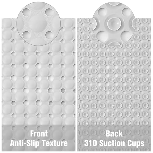 Bathtub mat non-slip, anti-slip mat bathtub suction cups and rubber material