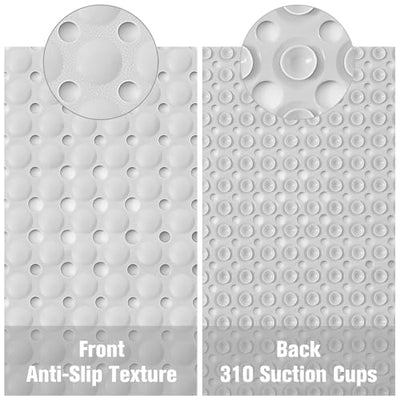 Bathtub mat non-slip, anti-slip mat bathtub suction cups and rubber material