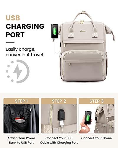 Sac à dos, sac à dos étanche pour ordinateur portable 15,6 pouces, grand sac à dos avec port de chargement USB, sacs à dos pour le travail, le bureau, les voyages