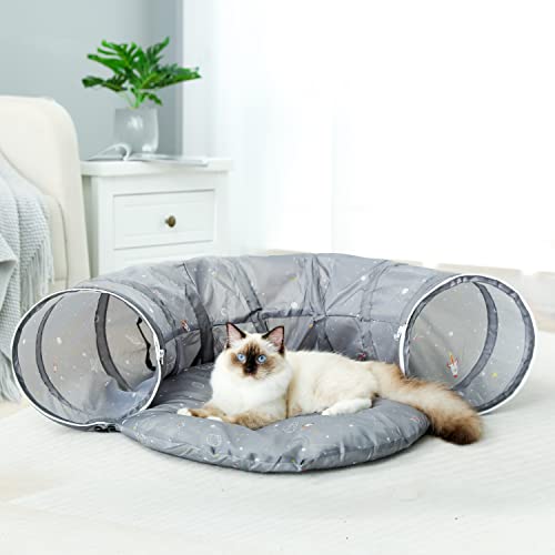 Basis Cat Tunnel Modernized Cat Toy Circle Tunnel for Cats