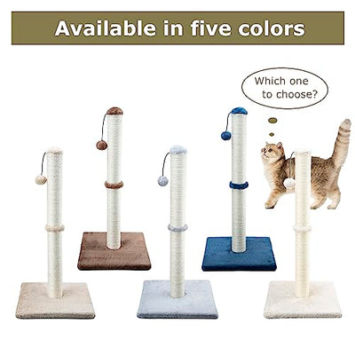 Ultimate Scratching Posts for Cats, Sisal Post, Replacement Post for Scratching Post, Scratching Board with Plush