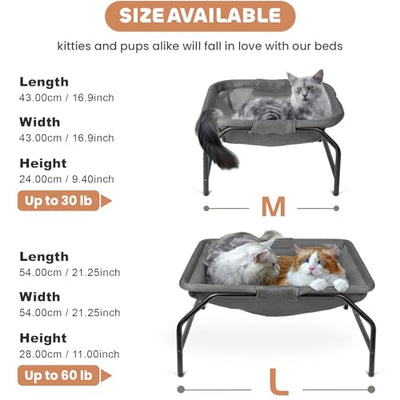 Cat Hammock Bed (Square Cat Bed-L)