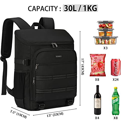 Waterproof Insulated Cooler Bag Large Picnic Backpacks Lightweight Lunch Bag Backpacks Cooler Bag for Camping BBQ Hiking Picnic