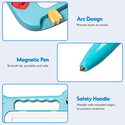 Spielzeug für Kinder, magnetische Zeichentafel für das frühe Lernen, bunte radierbare Malplatte,