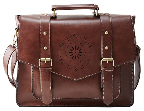 Umhängetasche Vintage Laptop-Tasche 14,7" Umhängetaschen Arbeitstasche Handtasche