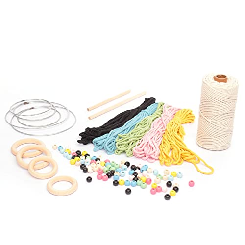 Macramé set, for making dream catchers and more