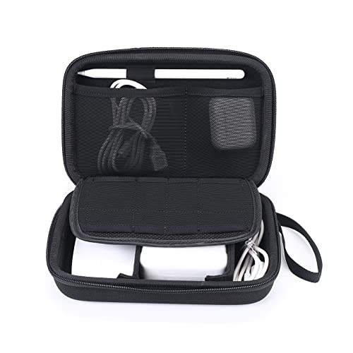 Hard case for Apple Magic Mouse, Magsafe charger, power adapter, USB cable, stylus, storage box for electronic accessories for MacBook, small bag