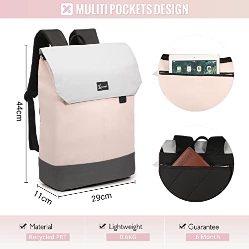 Backpack Elegant Daypack Waterproof Daypack with Laptop Compartment 15.6 Inch & Anti Theft Bag for Trips, Uni, School & Office