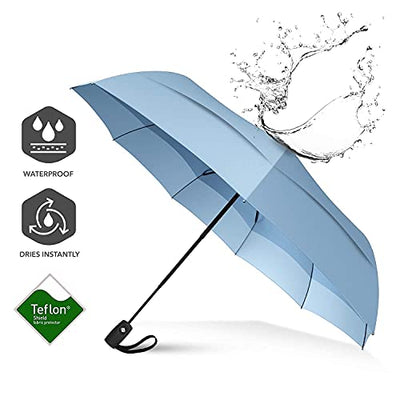 Umbrella - Pocket umbrella - Open and close automatically - Small, compact, lightweight, strong, windproof and stormproof